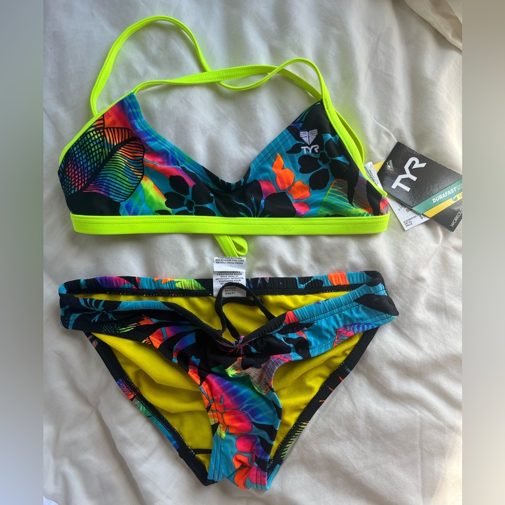 NWT Tropical Bikini Swimsuit